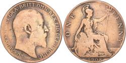 World Coins - Coin, Great Britain, Penny, 1908