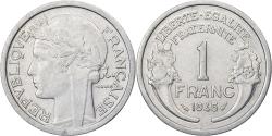 World Coins - France, Franc, Morlon, 1945, Paris, Aluminum, , KM:885a.1