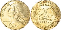World Coins - Coin, France, Marianne, 20 Centimes, 1984, Paris, , Aluminum-Bronze