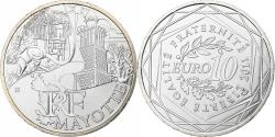 World Coins - France, 10 Euro, Euros des régions, Mayotte, 2011, Paris, Silver,