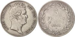 World Coins - Coin, France, Louis-Philippe, 5 Francs, 1830, Lille, , Silver