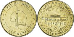 World Coins - France, Token, Touristic token, Le Pic du Midi, 2001, MDP,