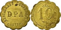 World Coins - Coin, France, Restaurant Coopératif D.P.A, Castres, 10 Centimes,