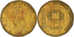World Coins - Coin, Dominican Republic, Peso, 1992