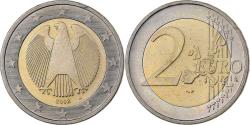 World Coins - Germany, 2 Euro, 2002, Berlin, Bi-Metallic,