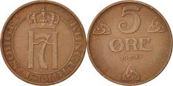 World Coins - Coin, Norway, Haakon VII, 5 Öre, 1940, Kongsberg, , Bronze, KM:368