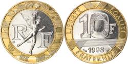 World Coins - Coin, France, Génie, 10 Francs, 1998, Paris, BU, , Aluminum-Bronze