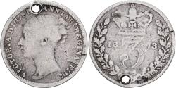 World Coins - Coin, Great Britain, Victoria, 3 Pence, 1873, , Silver, KM:730
