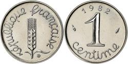 World Coins - Coin, France, Épi, Centime, 1982, Paris, FDC, , Stainless Steel