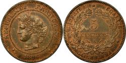 World Coins - Coin, France, Cérès, 5 Centimes, 1896, Paris, , Bronze, Gadoury:157a