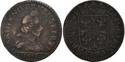 World Coins - Coin, France, Ardennes, Charles I, Liard, 1613, Charleville, , Copper
