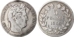 World Coins - Coin, France, Louis-Philippe, 5 Francs, 1836, Lille, , Silver