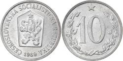 World Coins - Coin, Czechoslovakia, 10 Haleru, 1969, , Aluminum, KM:49.1