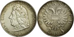 World Coins - Coin, Austria, 2 Schilling, 1936, , Silver, KM:2858