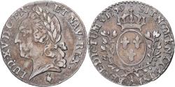 World Coins - France, Louis XV, 6 Sols,1/20 Écu à la vieille tête (6 sols)