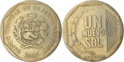 World Coins - Coin, Peru, Nuevo Sol, 2005, Lima, , Copper-Nickel-Zinc, KM:308.4