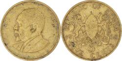 World Coins - Coin, Kenya, 5 Cents, 1968