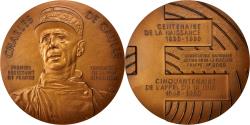 World Coins - France, Medal, Charles De Gaulle, 1990, , Bronze
