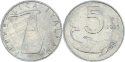 World Coins - Coin, Italy, 5 Lire, 1985
