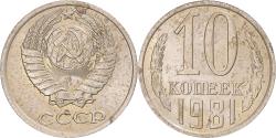 World Coins - Coin, Russia, 10 Kopeks, 1981