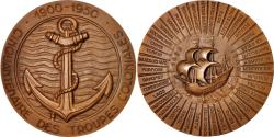 World Coins - France, Medal, Cinquantenaire des Troupes Coloniales 1900-1950, History, 1950