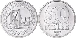 World Coins - Coin, Hungary, 50 Fillér, 1983, Budapest, , Aluminum, KM:574