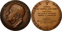 World Coins - France, Medal, Professeur R.J.Weissenbach, 1950, Davoine, , Bronze