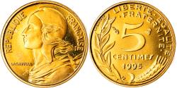 World Coins - Coin, France, Marianne, 5 Centimes, 1995, Paris, Proof, , Aluminum-Bronze