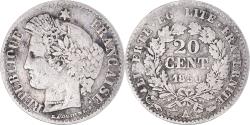 World Coins - Coin, France, Cérès, 20 Centimes, 1850, Paris, , Silver, KM:758.1