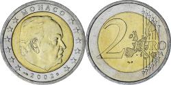 World Coins - Monaco, Rainier III, 2 Euro, 2002, Paris, , Bi-Metallic, Gadoury:MC179