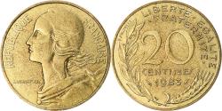 World Coins - Coin, France, Marianne, 20 Centimes, 1983, Paris, , Aluminum-Bronze