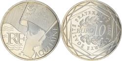 World Coins - France, 10 Euro, Aquitaine, 2010, Paris, , Silver, KM:1645