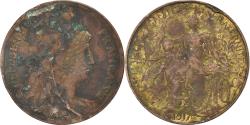 World Coins - France, 10 Centimes, Dupuis, 1917, Paris, Bronze, , Gadoury:277, KM:843
