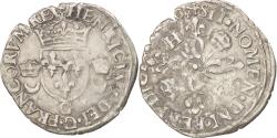 World Coins - Coin, France, Douzain aux croissants, 1550, Poitiers, , Billon