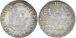 World Coins - Principality of Transylvania, István Bocskai, 3 Garas, 1606, Silver,