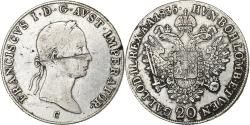 World Coins - Austria, Franz I, 20 Kreuzer, 1835, Prague, Silver,