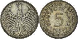World Coins - Coin, GERMANY - FEDERAL REPUBLIC, 5 Mark, 1951, Munich, , Silver