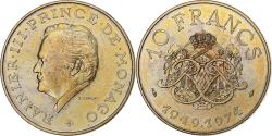 World Coins - Monaco, Rainier III, 10 Francs, 1974, MDP, série FDC, Copper-Nickel-Aluminum