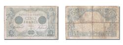 World Coins - Banknote, France, 5 Francs, 5 F 1912-1917 ''Bleu'', 1915, 1915-02-27, VF(30-35)
