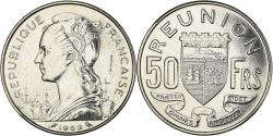 World Coins - Coin, Réunion, 50 Francs, 1962, Paris, ESSAI, , Nickel, KM:E8