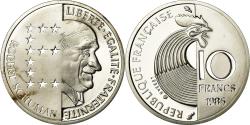World Coins - Coin, France, Schuman, 10 Francs, 1986, Paris, BE, , Silver, KM:958b
