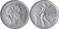 World Coins - Coin, Italy, 50 Lire, 1965