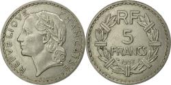World Coins - Coin, France, Lavrillier, 5 Francs, 1937, Paris, , Nickel, KM:888, Le