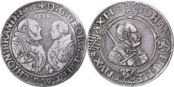 World Coins - German States, Thaler, 1538-1545, Schwabach, Transformed, Silver,