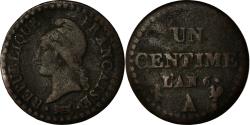 World Coins - Coin, France, Dupré, Centime, AN 6, Paris, , Bronze, KM:646