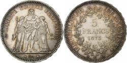 World Coins - France, Hercule, 5 Francs, 1873, Paris, , Silver, KM:820.1