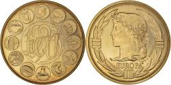 World Coins - France, Medal, Ecu Europa, Marianne, Politics, 1993, , Bronze