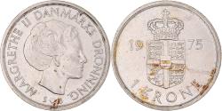 World Coins - Coin, Denmark, Krone, 1975