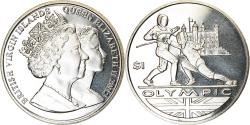 World Coins - Coin, BRITISH VIRGIN ISLANDS, Dollar, 2012, Franklin Mint, Discipline Olympique