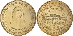 World Coins - France, Token, Tourist Token, 20/ Centre Préhistorique de Filitosa, 2001